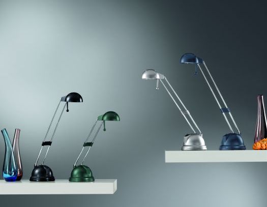 Basic several models of desk lamps