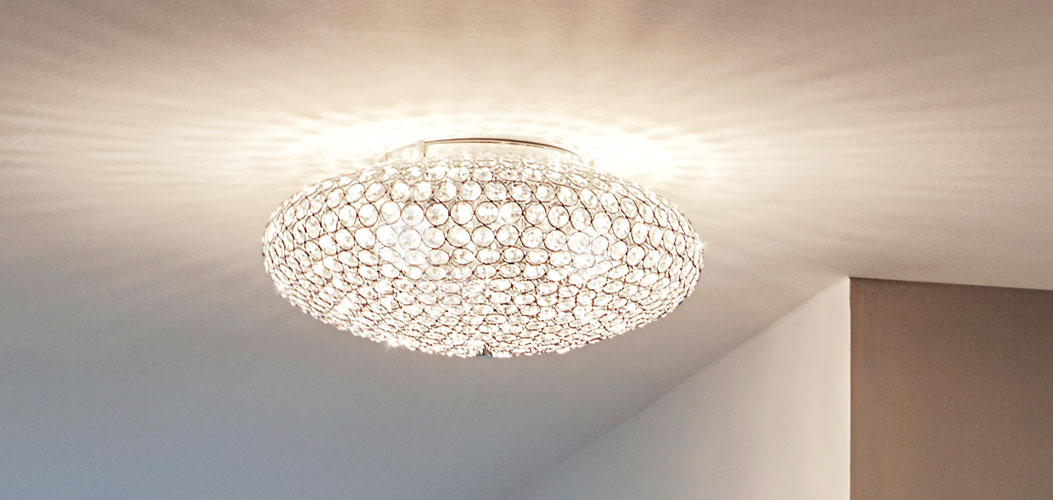 Crystal ceiling light CLEMENTE 95284