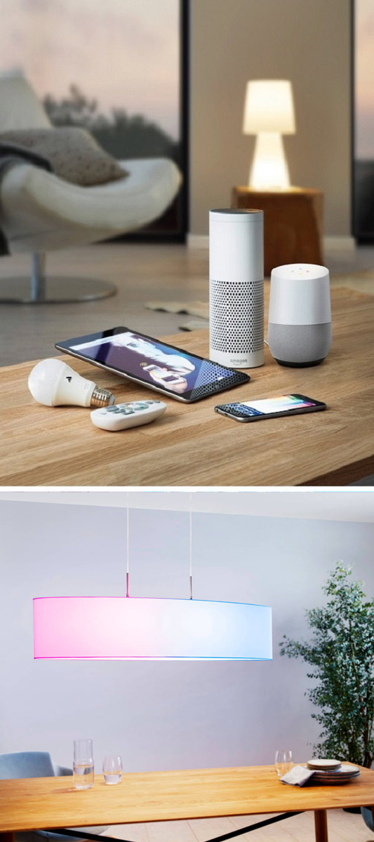 Indoor smart home lighting products from EGLO