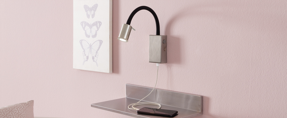Indoor Wall lights with an integrated switch